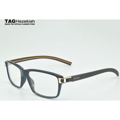 2018 glasses frame men women Retro fashion eye glasses frames for men natural rubber Prescription Myopia optical frame eyeglasse