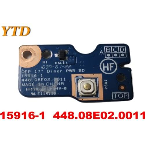 Original for ️HP ENVY 17-X 17-x012no 17-X021DS power button 15916-1 448.08E02.0011 tested good free shipping