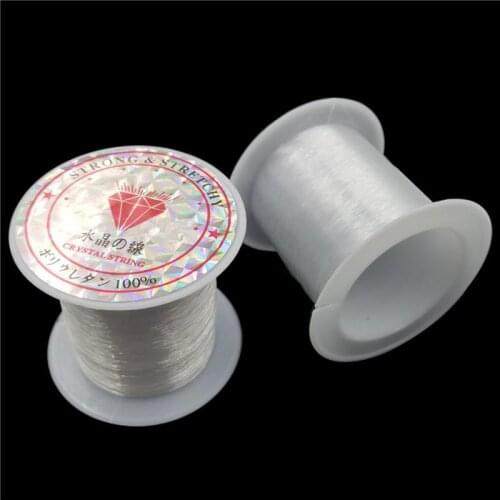 Fishing line transparent rope Bead string DIY Necklace Bracelet Jewelry Findings Accessories High-quality New Elastic