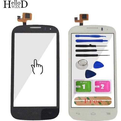 Touch Screen Glass For Alcatel One Touch Pop C5 Ot5036 5036 5036D Sensor Digitizer Flex Cable Touchscreen Tools Adhesive