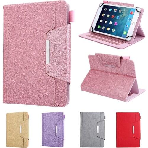 Universal Case for 8 inch Tablet pc case Folio Protective Stand Cover for iPad ASUS Acer Lenovo Samsung NuVision Touchscreen