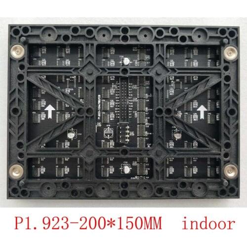 Indoor led display p1.923 200mm * 150mm module hd TV wall advertising screen P1.25 P1.56 P1.667 P1.875