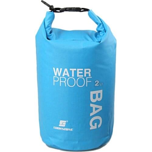 2L Waterproof Swimming Dry Bag Handbag Phone Camera Storage for Outdoor Canoe Kayak Rafting Climbing Camping Hiking Running