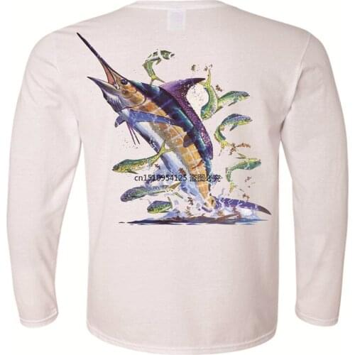 Sublimation Breathable Fishing Long Sleeve Shirt, Custom Design Hygroscopic Sweat Releasing Quick Dry Tournament Fishing Shirt