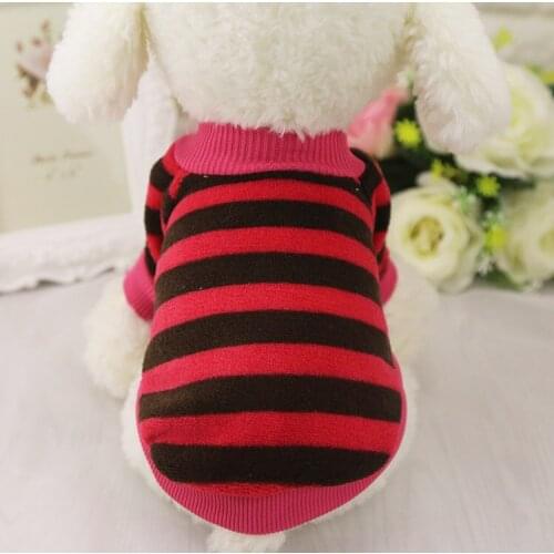 2020 Warm Winter Dog Coats Cotton Soft Fleece Wear Autumn Jackets Pets Coats Lovely Small Chihuahua Cat Sweater Pet Product