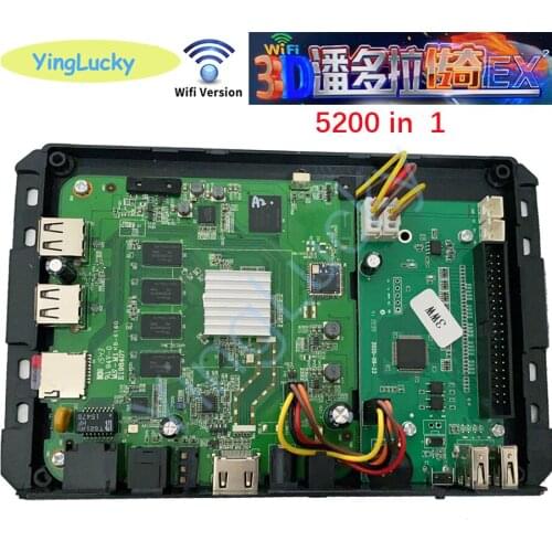 2021 pandora box saga GT 3d wifi pcb board with 32G 5200 in 1 game for arcade video game machines arcade cabinet
