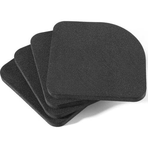 4 pcs Washer Shock Slip Mats Reducing Refrigerator Anti-vibration Noise Pad Washing Machine Shock Proof Mat