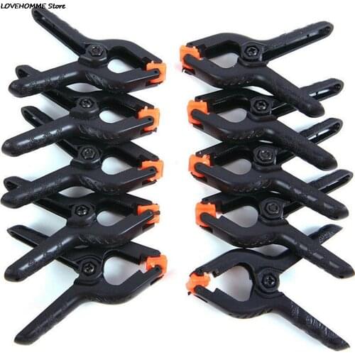 5/10pcs/lot DIY Tools Plastic Nylon Toggle Clamps For Woodworking Spring Clip Photo Studio Grampo Clamp Hout Klemmen 2inch