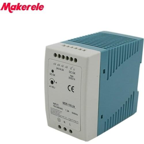 Ac Dc 100w Switching Mode Power Supply AC 110v/220v To 5V 12V 24V 48V Din Rail Driver For LED Strip Light Module Display