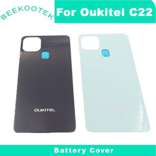 New Original Oukitel C22 Battery Cover Phone Back Cover Replacement Accessories Parts For Oukitel C22 5.86 inch Smartphone