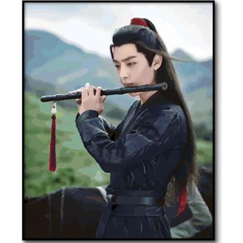 New 5D DIY Diamond Painting Drama The Untamed Mosaic Famous Star Cross Stitch Full Square Round Crystal Embroidery Home Decor