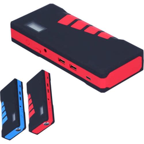 Car Emergency Charger DC12V Car Starter Box Portable Battery Pack with LED Headlight EVA Bag 100‑240V