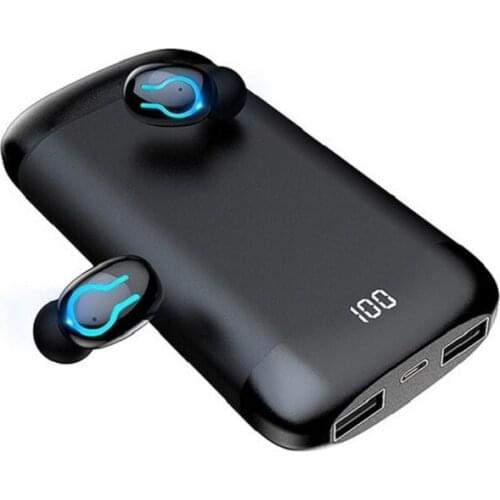 Bluetooth Earphones Sports TWS Wireless Headphones 5.0 Earphone 6000mAh Power Bank Earbuds Headphone Headset For Android IPhone