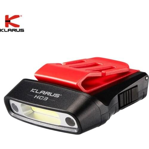 KLARUS HC3 Induction Outdoor Night Fishing Cap Eaves Light Super Bright Rechargeable Headwear Waterproof