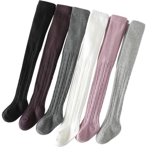 3Pcs/set Winter New Baby Tights Solid Color Soft Warm Cotton Baby Girl Tights Pantyhose Clothes Infant Toddler Boys Girls Tights