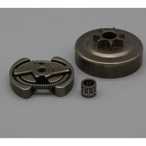 325" 7T Clutch Drum Sprocket Bearing Kit Fit For HUSQVARNA 235 E 240 136 137 141 142 36 41 Garden Gas Chainsaw Replacement Parts