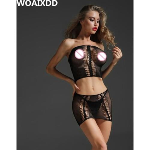 Sexy Lingerie Set Women Lace Erotic Lingerie Porno Costumes Babydolls Dress Sex Lenceria Sexi Underwear Sleepwear