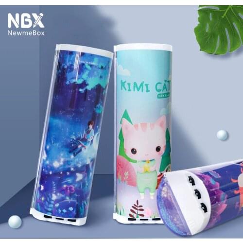 Cute Pencil Box Password Multifunctional Pencil Box Pencil Cases Large Capacity Pencilcase School Stationery for Boys Girls