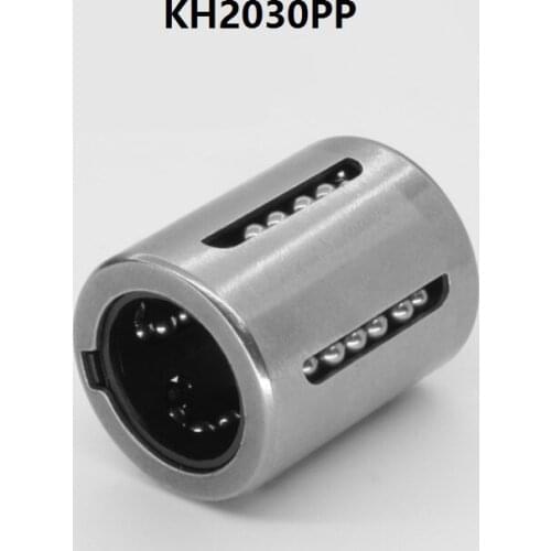 100pcs/lot KH2030PP mini linear ball bearings pressing linear bushing for 20mm shaft rail cnc router 20x28x30 mm KH PP