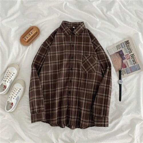 MOSHU Women's Plaid Shirts
