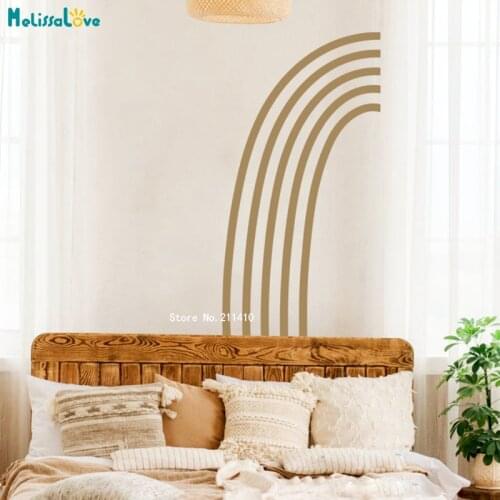 Half Arch Wall Decals Abstract Home Decor Boho Interior Art Modern Farmhouse Removable New Design Murals YT5038