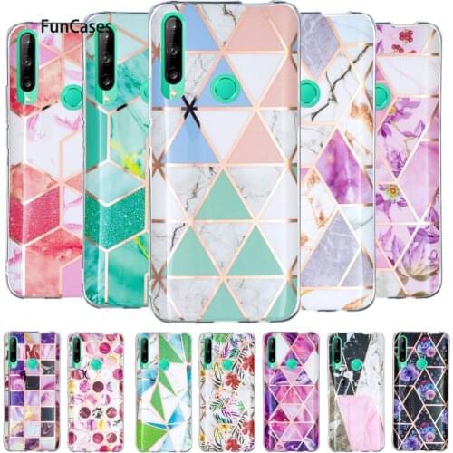 Hot Covers Cases For capa Huawei Y7P Exotic Soft TPU Protector sFor Huawei armor P40 Lite E Y6P Y5P Luxury Pattern Case Csse