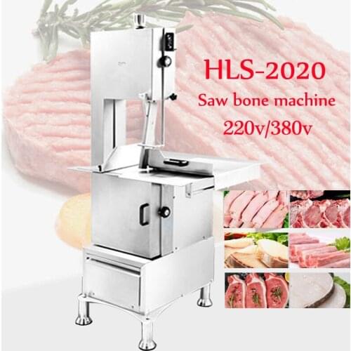 380V /220v Stainless steel saw bone machine Commercial cut bone machine electric food cutter for frozen meat/ribs/fish/bones