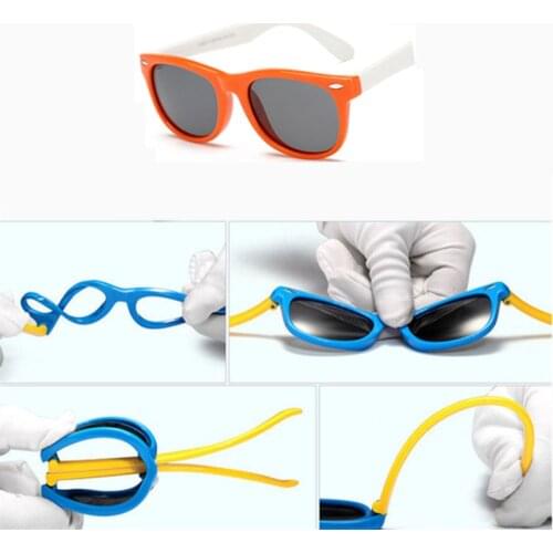 LATASHA 2019 Polarized Kids TR90 Sunglasses Boys Girls Baby Infant Sun Glasses 100% UV400 Eyewear Child Shades Oculos Infantil