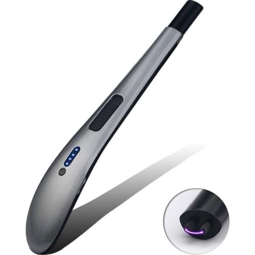 BBQ Ignition Arc USB Lighter Rechargeable Electronic Kitchen Lighter Cigarette Plasma Palse Pulse Gas stoves Thunder Lighter