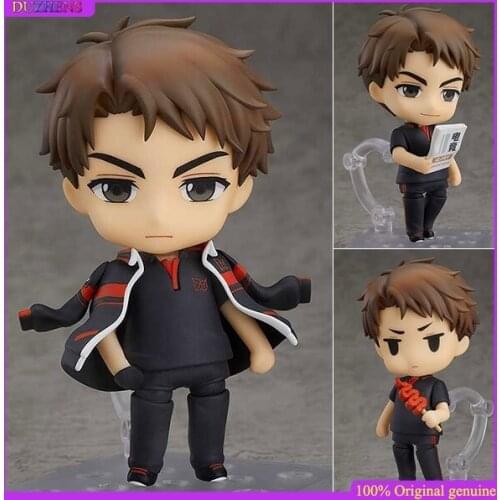 100% Original:The Kings Avatar Han Wenqing Q version figma PVC Action Figure Anime Figure Model Toy Figure Collection Doll Gift