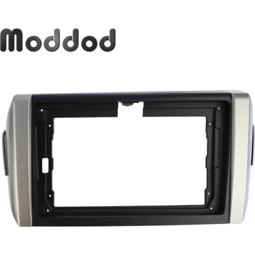 Car Radio Fascia for TOYOTA INNOVA 2016+ DVD CD Stereo Panel 9 inch Screen Dashboard Installation Mount Trim Kit Frame Bezel