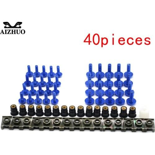 Motorcycle Windshield Bolts Screws Fastener Motorbike Fairing Mounting Kit for yamaha FZ1 FZ6 FAZER XJ6 N XSR 700 900 ABS V-MAX