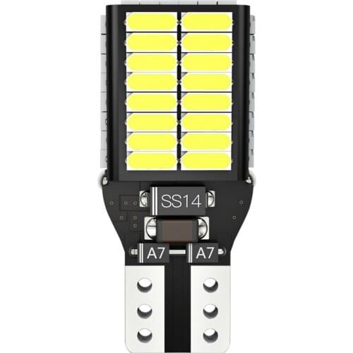 DHL100PCS 921 912 W16W LED Bulbs T15 Car Reverse Lamp Canbus Error Free Auto Signal Light Parking Backup Lights 12-24V White