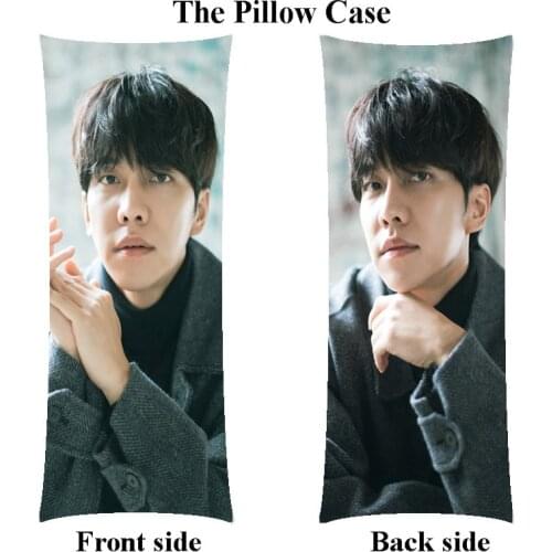 Kpop Woman Lee Seung Gi pillowcase Only body long size pillowcover 100cmx40cm