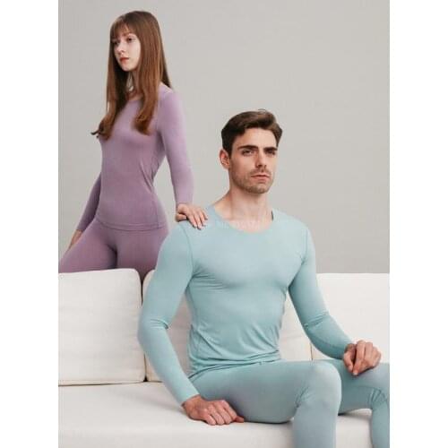 Xiaomi CottonSmith Far Infrared Heat Underwear Antistatic Cold-proof Thermal Underwear Set Men Women Slim Bottoming Long Johns