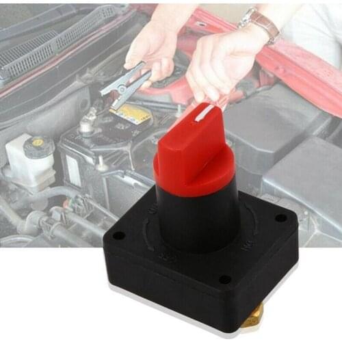 12/24V 300A Truck Boat Car Waterproof Battery Disconnect Rotary Power Isolator Cut Off Switch For Marine ATV Accessorie