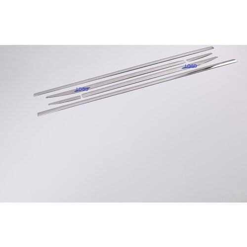 Stainless Steel Car Door Edge Strip Body Kit Trim for Audi A6L A6 2019 2020 2021 Accessories Auto Sticker