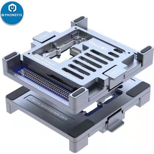 QianLi iSocket for iPhone X Motherboard Fixture Double Side Logic Board Fixture Upper/Lower Layering Platform Motherboard Repair