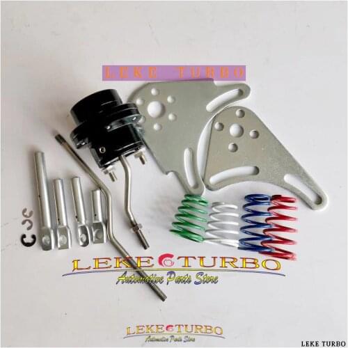 GT28 TD04 K03 K04 Turbo Adjustable Wastegate Actuator Valve Black + 2 bracket Spring pressure 0.2-0.5 0.6-1.0 0.9-1.3 1.2-1.7bar