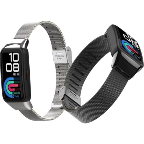 For Huawei Band 6 Strap Metal Bracelet for Honor Band 6 Wristbands Replacement Watch Strap for Huawei Honor Band 6 Accessories