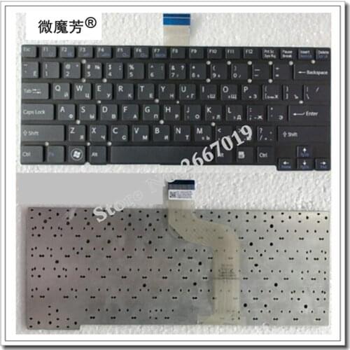 Russian New Keyboard For Sony for SVT13 SVT 1311 SVT13115 WITHOUT Frame black laptop Keyboard 149109811 RU