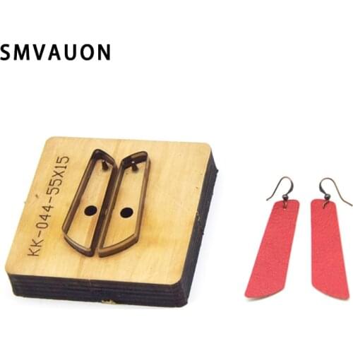 SMVAUON Die Cut Steel Punch Christmas Earrings Cutting Mold Wood Dies For Leather Blade Rule Cutter For DIY Leather Craft