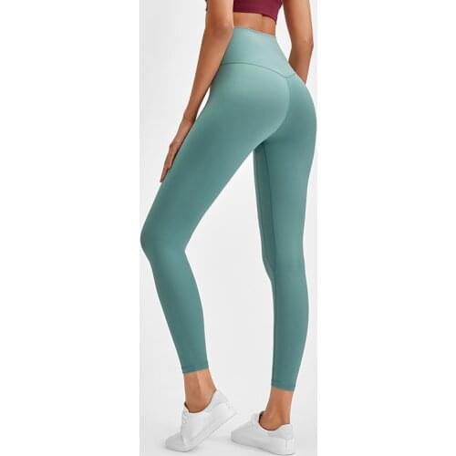 NCLAGEN Sport Leggings Women Squat Proof Naked-feel Fabric Yoga Pants High Waist Buttery-Soft Gym Workout Running Fitness Tights