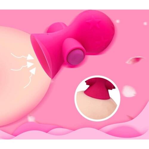 Nipple Vibrator Breast Massager G Spot Clitoral Clit Vibrator Erotic Sex Shop Adult Sex Toy Sex Product for Women Dingye