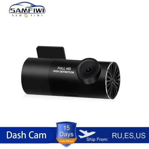 SAMFIWI NEW Hidden Car DVR Lens Dash Cam USB Mini Camera ADAS Auto Digital Video Recorder HD Night Vision for Android player