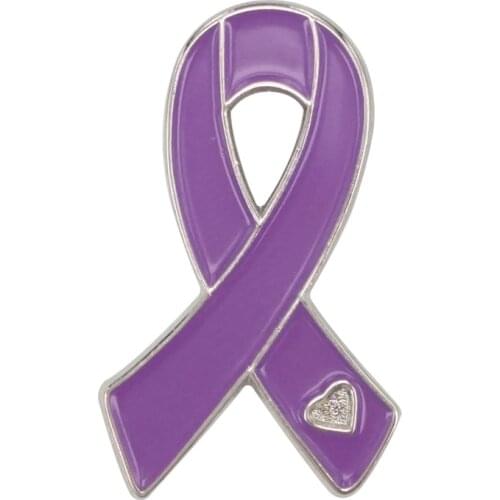 General Cancer Awareness Heart Angel Believe Survivor Nurse Hat Lavender Ribbon Lapel Pins