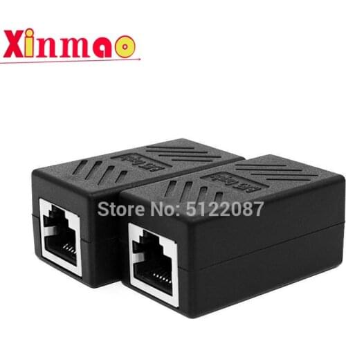 1pcs Colorful Female to Female Network LAN Connector Adapter Coupler Extender RJ45 Ethernet Cable Extension Converter