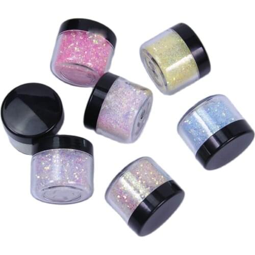 10g/bottle UV Changing light Nail Art Dazzling Glitter Sequin Nail Powder DIY Design Polishing Manicure Paillette Spangles