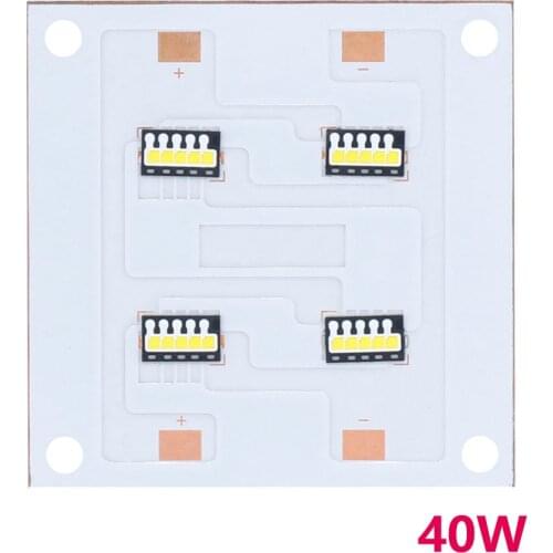 12-14V LED Beads 40W high Power Super bright LED Light LED Beads PCB Tube substrate copper for Automotive headlights DIY