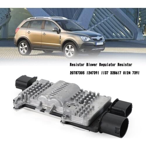 Artudatech Resistor Blower Regulator Resistor 20787305 1247391 1137 328617 0124 7391 Car Accessories